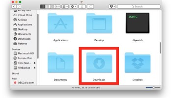 Accidentaly Delete Download Folde Mac